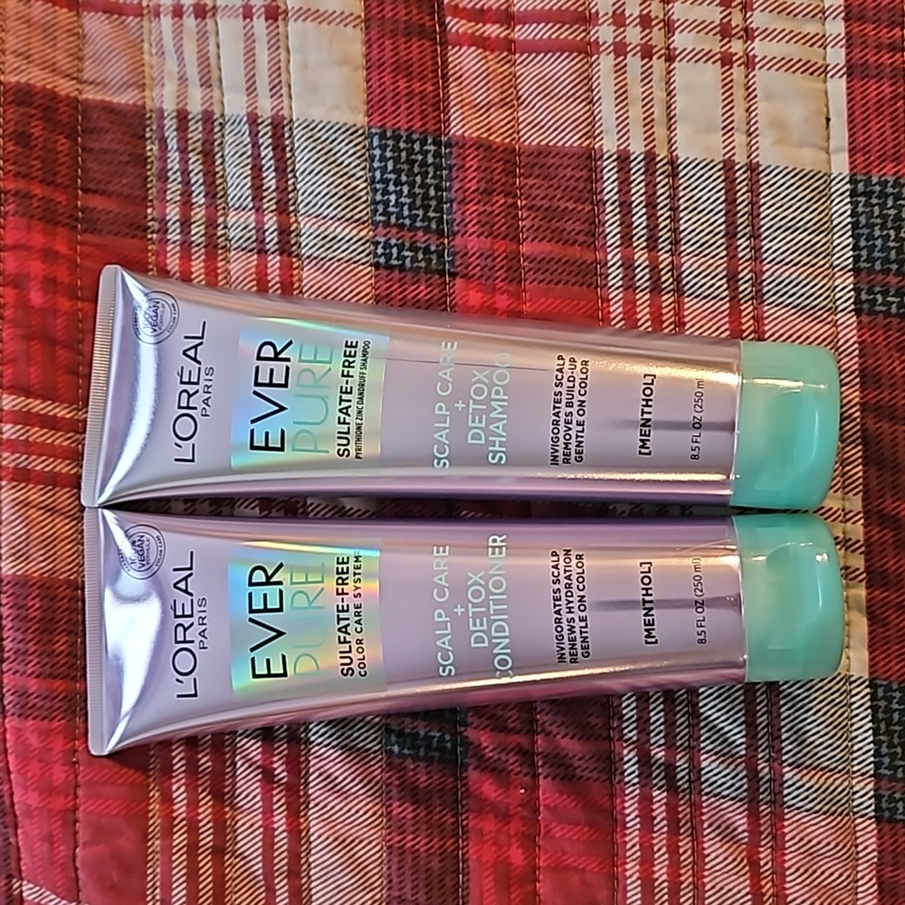 Lorel Paris Everpure Scalp Care + Detox Shampoo and Conditioner